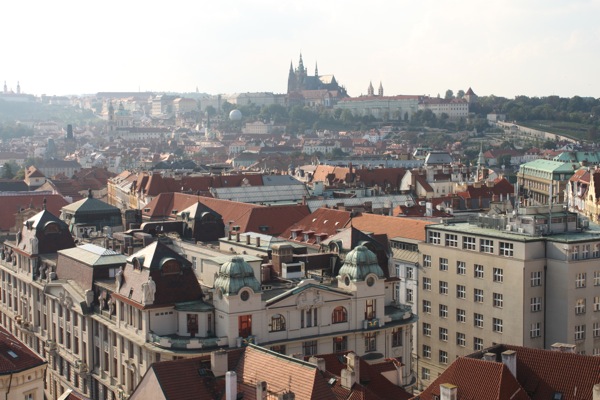 I coulda stared for hours at Prague's skyline.