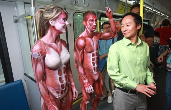 Also, on Calgary's C-Train, you may very literally end up dying of fright.