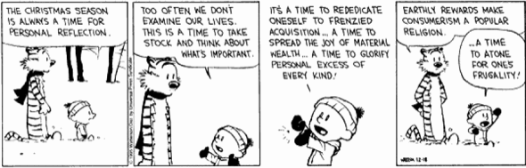 Calvin always says it better than anyone else can.