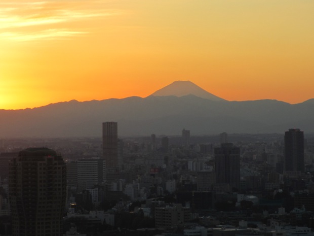 Mt. Fuji from the Tokyo Skytree. Not bad.